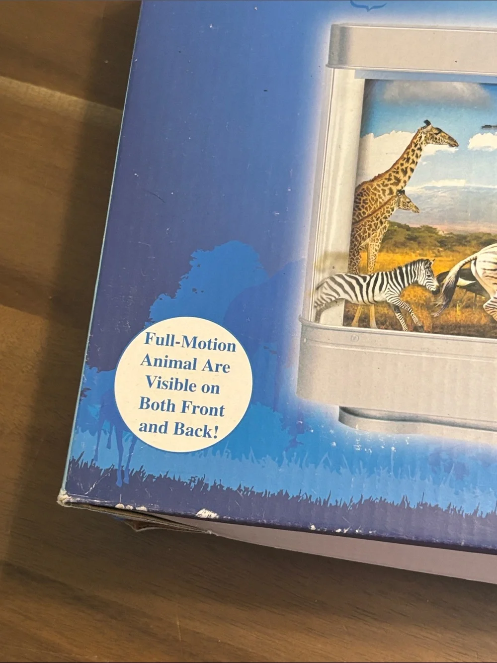 Rotating Safari Animal Night Lamp